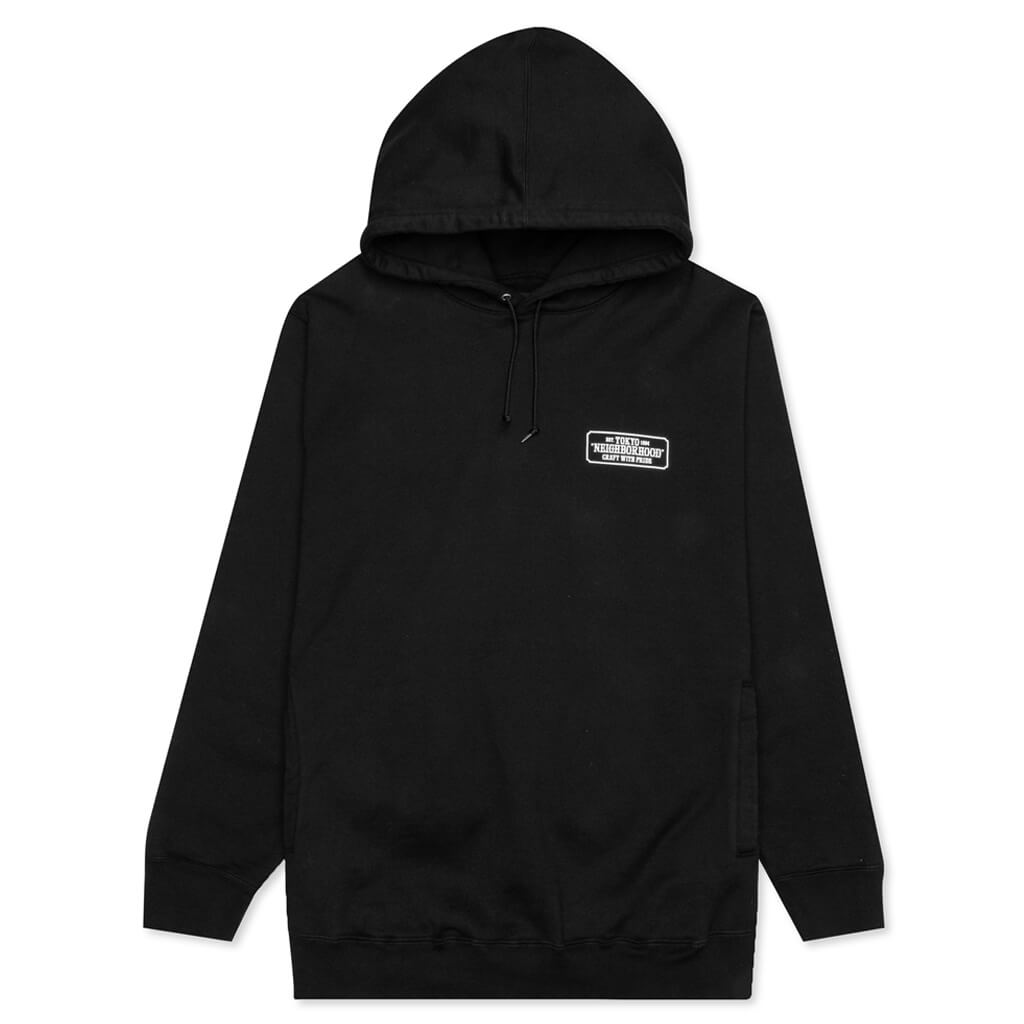 Classic-S C-Hooded Sweatshirt - Black