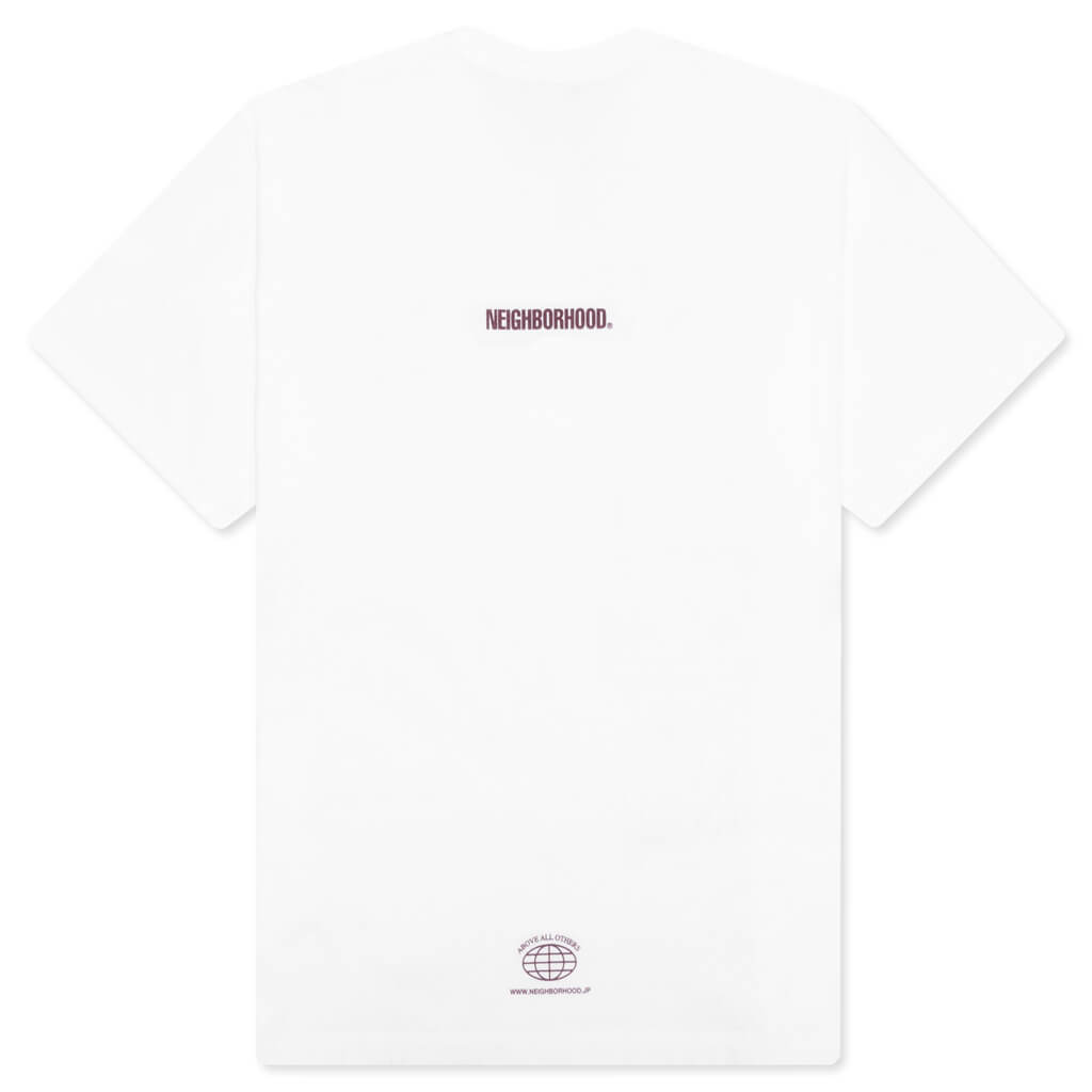 NH-8 S/S Tee - White