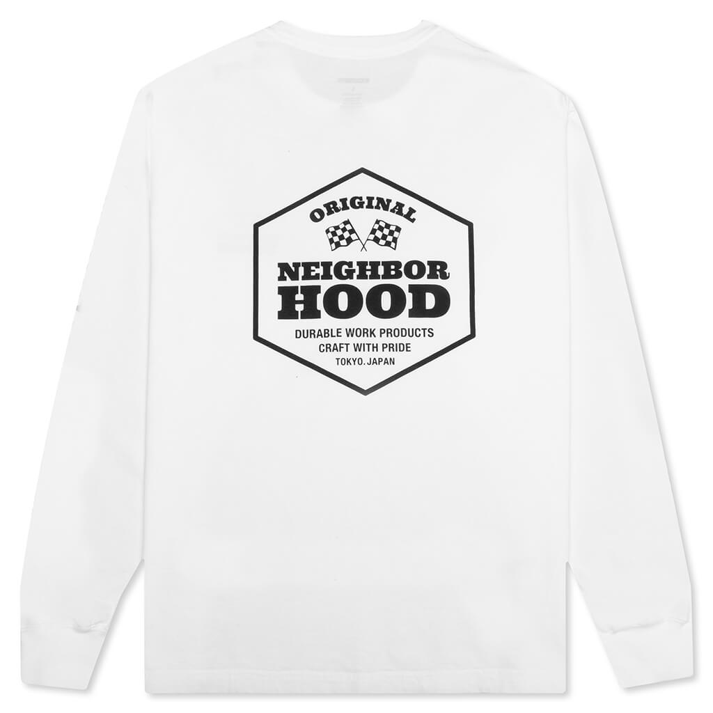 NH2 CO L/S Tee - White