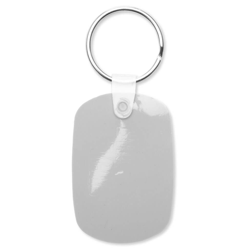 Rectangle . Key Holder - Grey