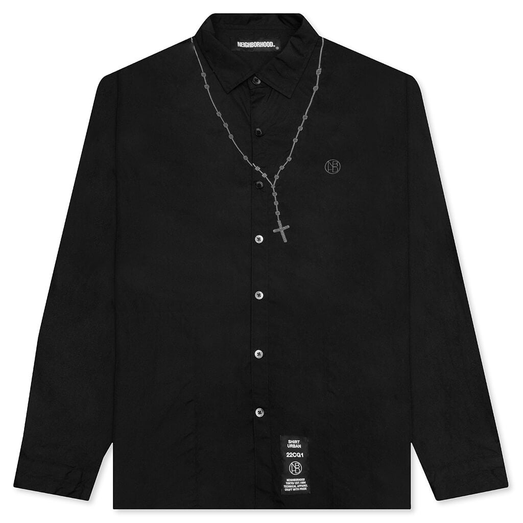 EMB Cross / C-Shirt L/S - Black