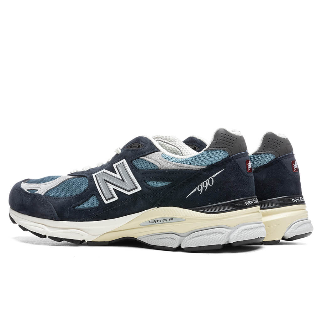 New Balance x Teddy Santis 990v3 - NB Navy – Feature