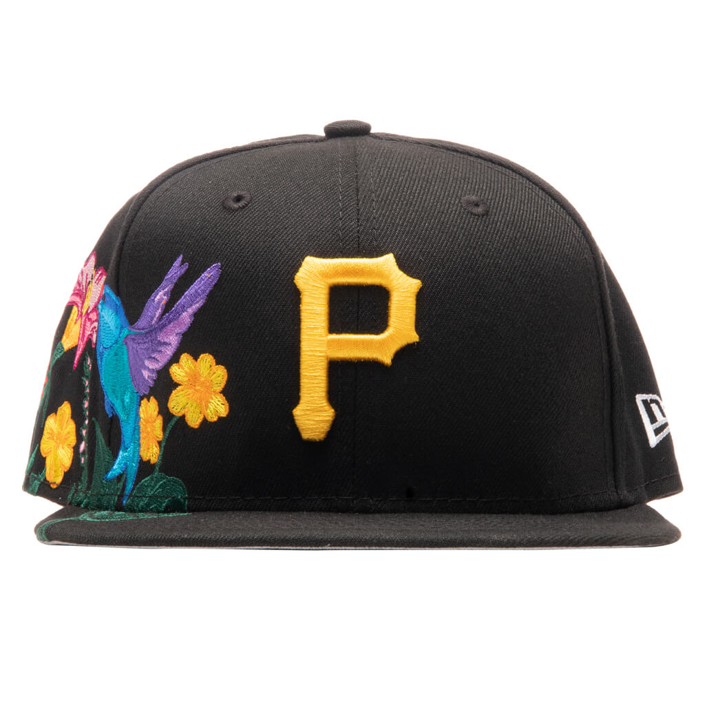 Black San Francisco Giants Blooming Gray Bottom New Era 59FIFTY Fitted 7