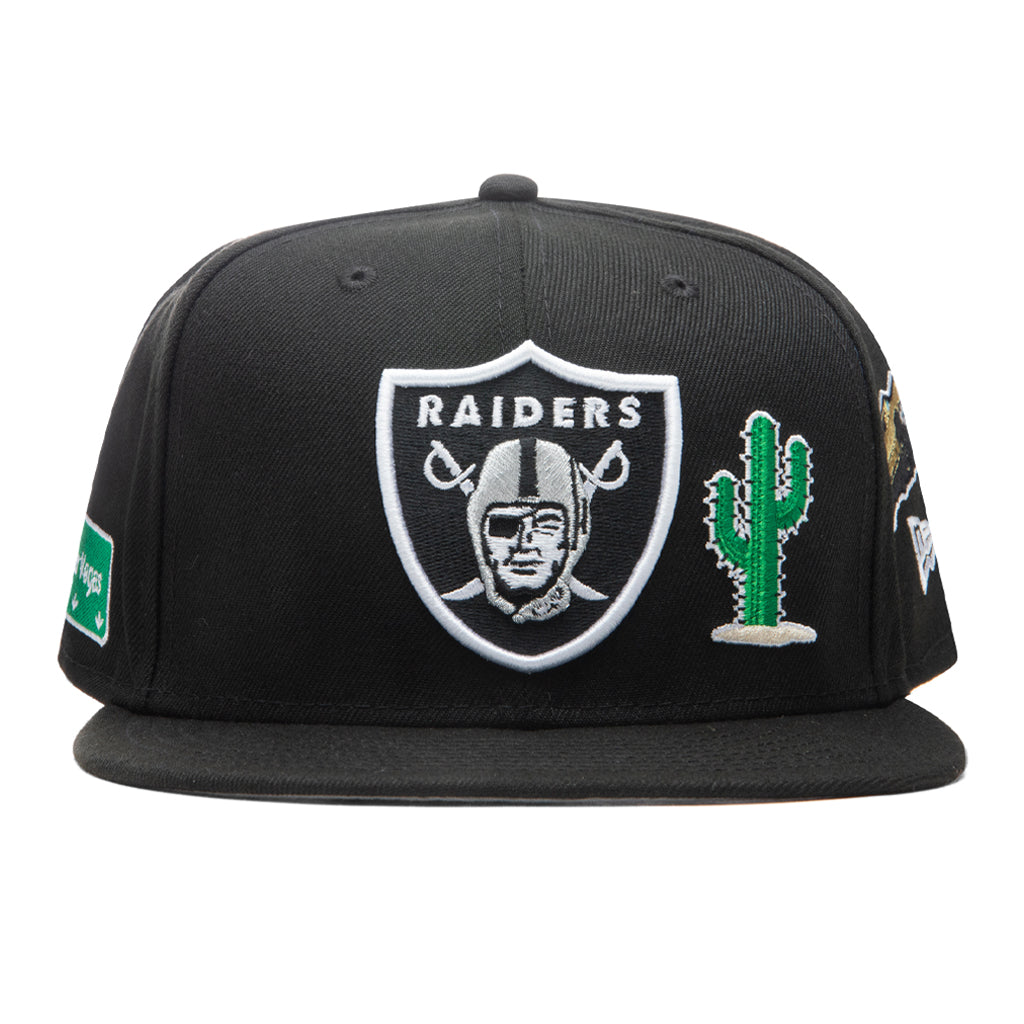 New Era Las Vegas Raiders City Transit 59FIFTY Fitted Black