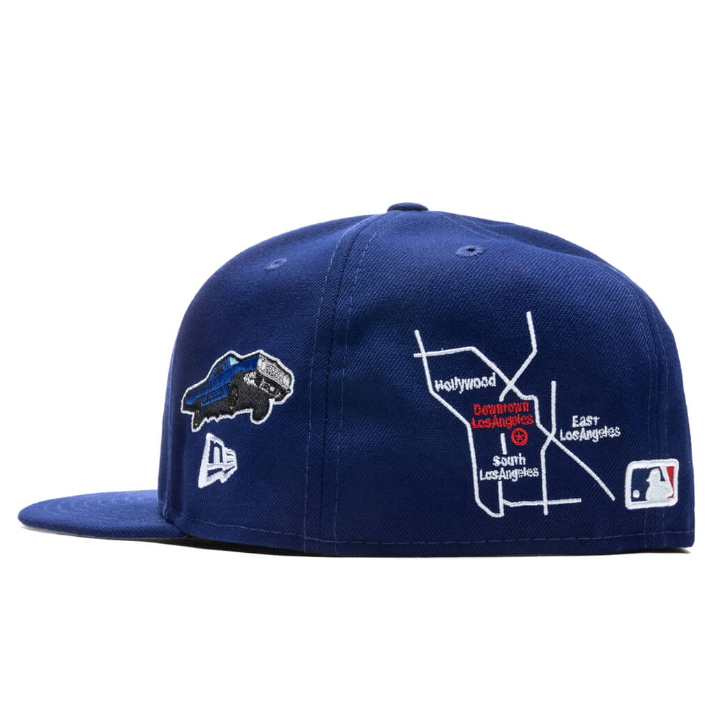 Los Angeles Dodgers New Era City Transit 59FIFTY Fitted Hat - Royal 🔥