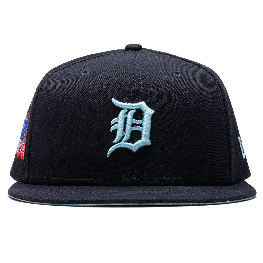 Detroit Tigers Comic Cloud Navy World Series New Era 59fifty fitted hat cap