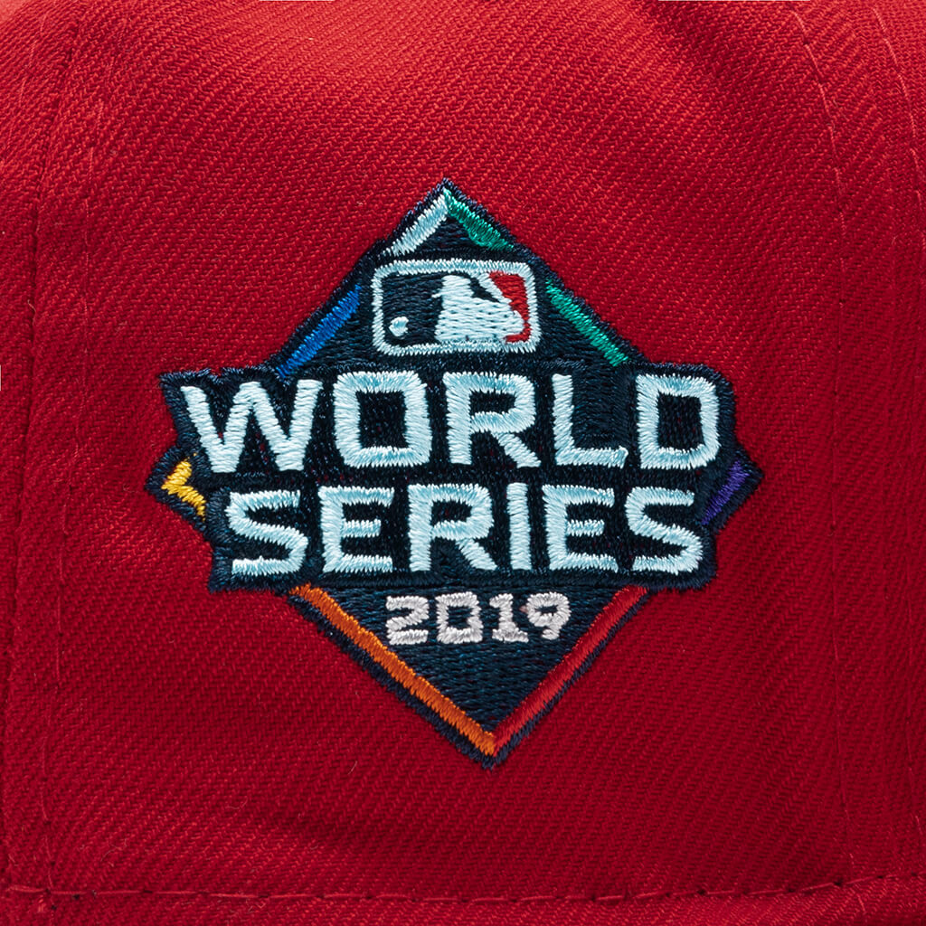 MLB New Era Washington Nationals Red World Series Patch 2019 World