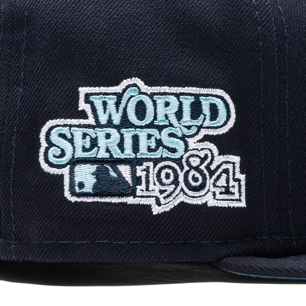 Detroit Tigers Comic Cloud Navy World Series New Era 59fifty fitted hat cap