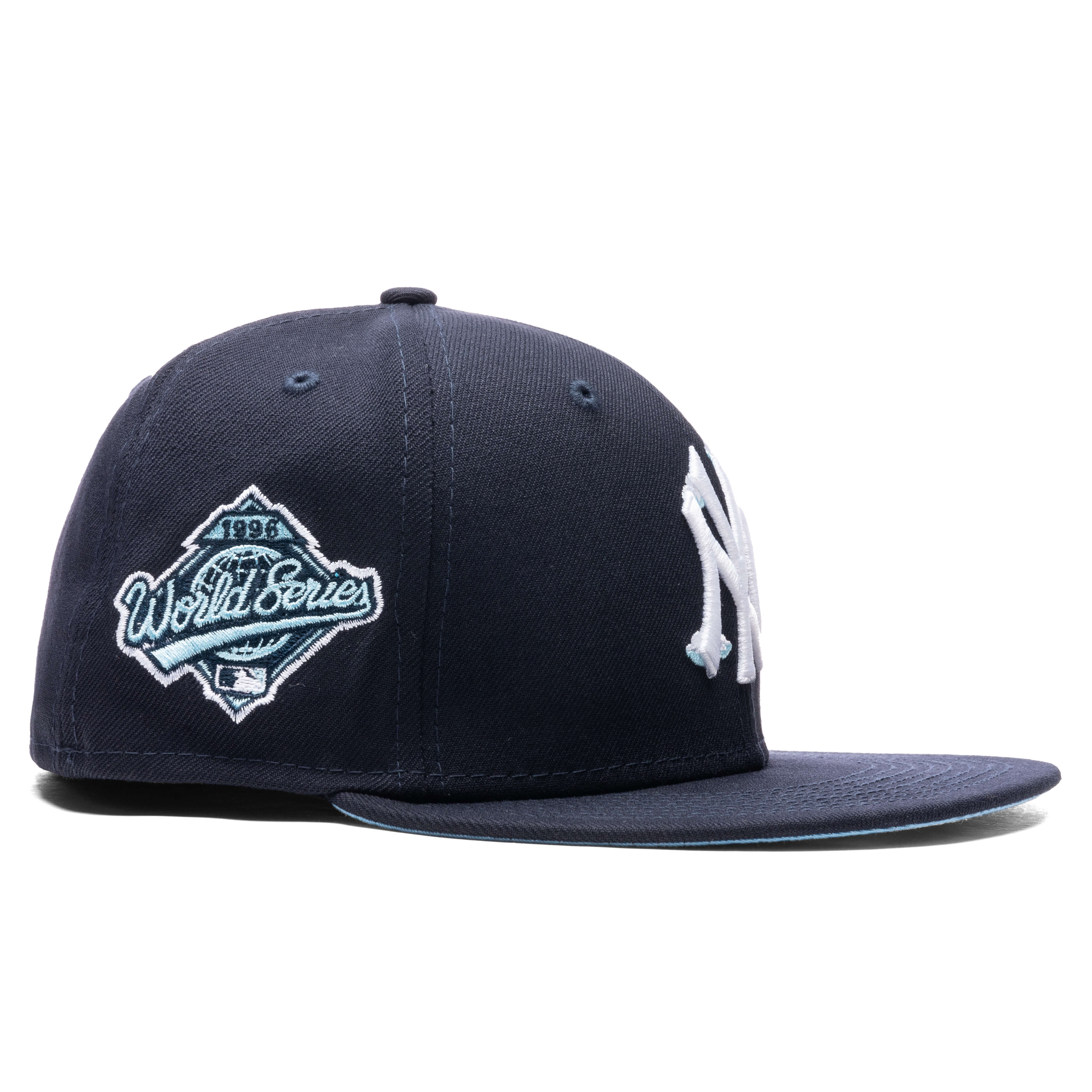 New Era New York Yankees Side Split 59Fifty Men's Fitted Hat Navy