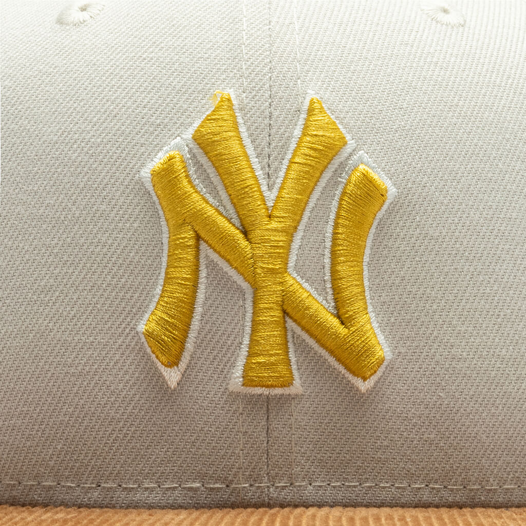 New Era MLB New York Yankees Corduroy Visor 59FIFTY Fitted
