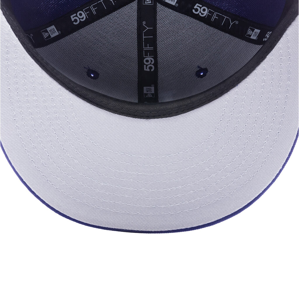 Men's New Era White/Royal Chicago Cubs Optic 59FIFTY Fitted Hat