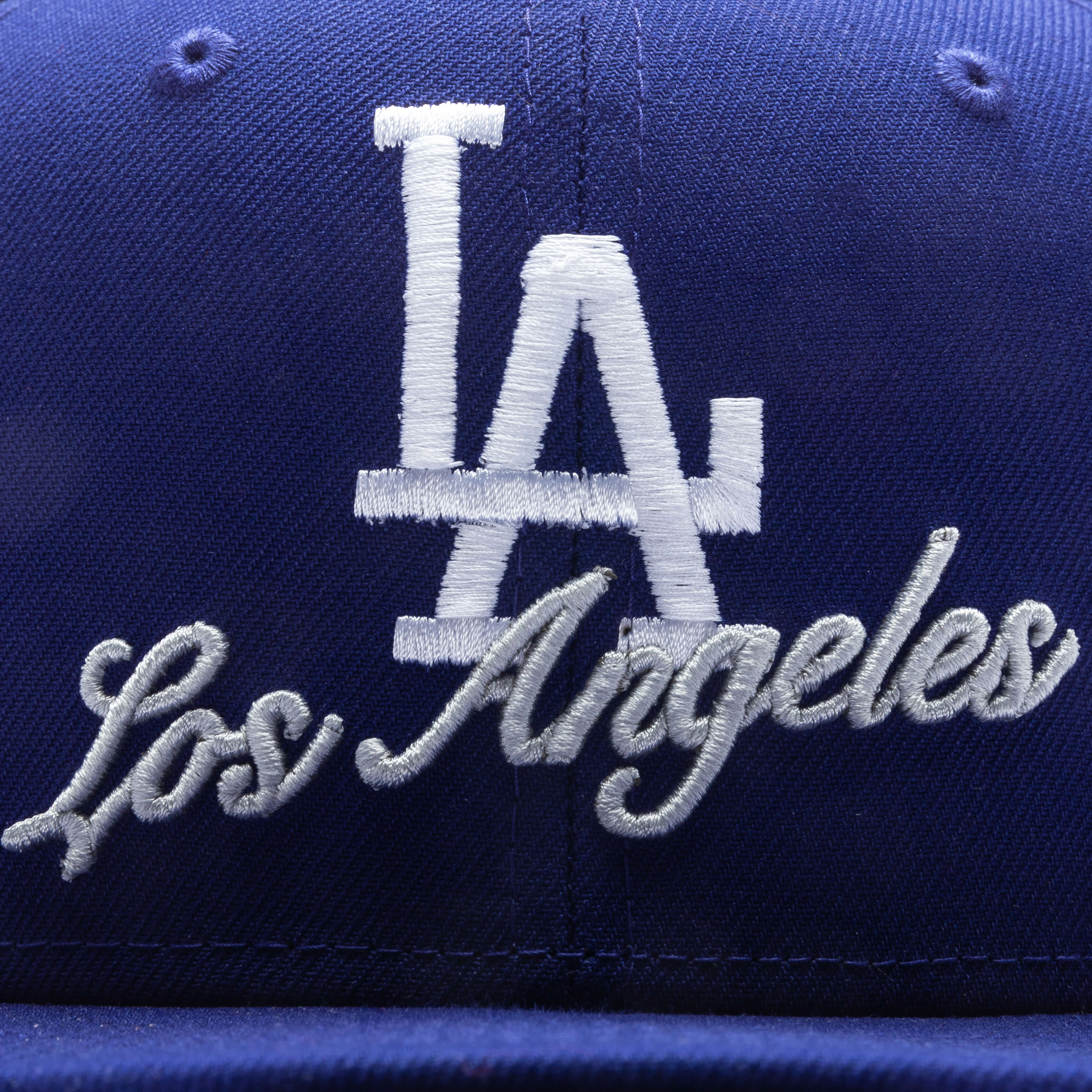 Royal Blue Los Angeles Dodgers Clouds New Era Hoodie XL