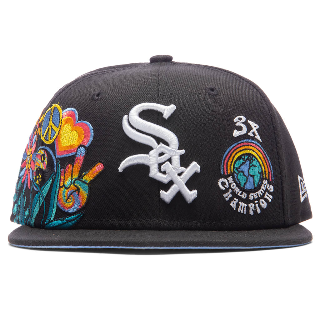 Shop New Era 59Fifty Chicago White Sox Groovy Fitted Hat 60288049