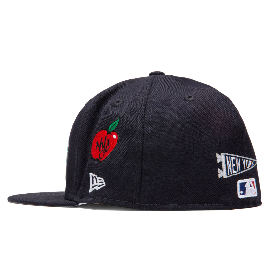 Icon New York Yankees 59FIFTY Fitted - Navy – Feature