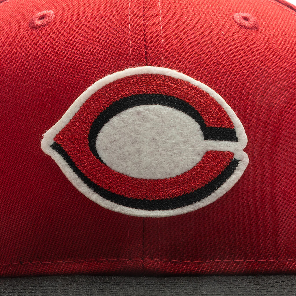 New Era - Logo History 59FIFTY Fitted - Cincinnati Reds '75, Red / 7 1/4 | Feature