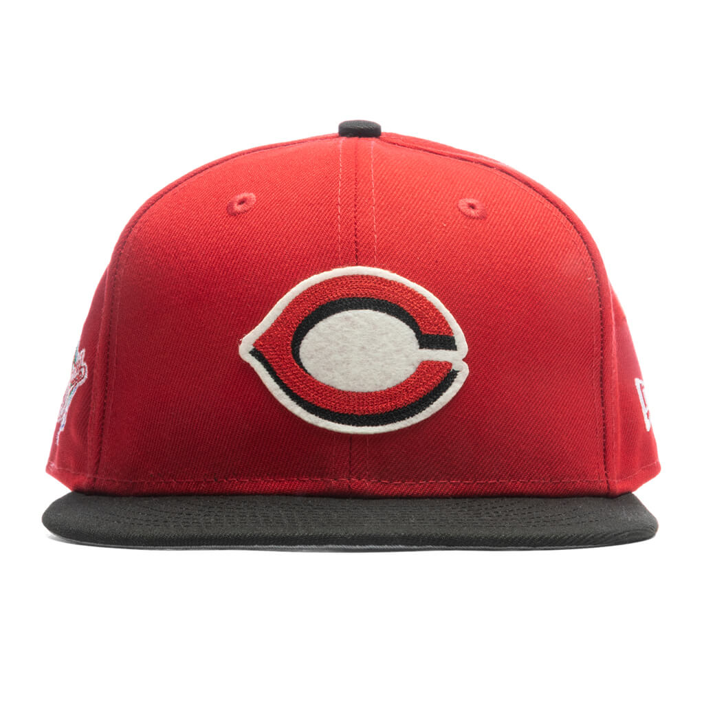 Cincinnati Reds Light Navy/Black Cord New Era 59FIFTY Fitted Hat