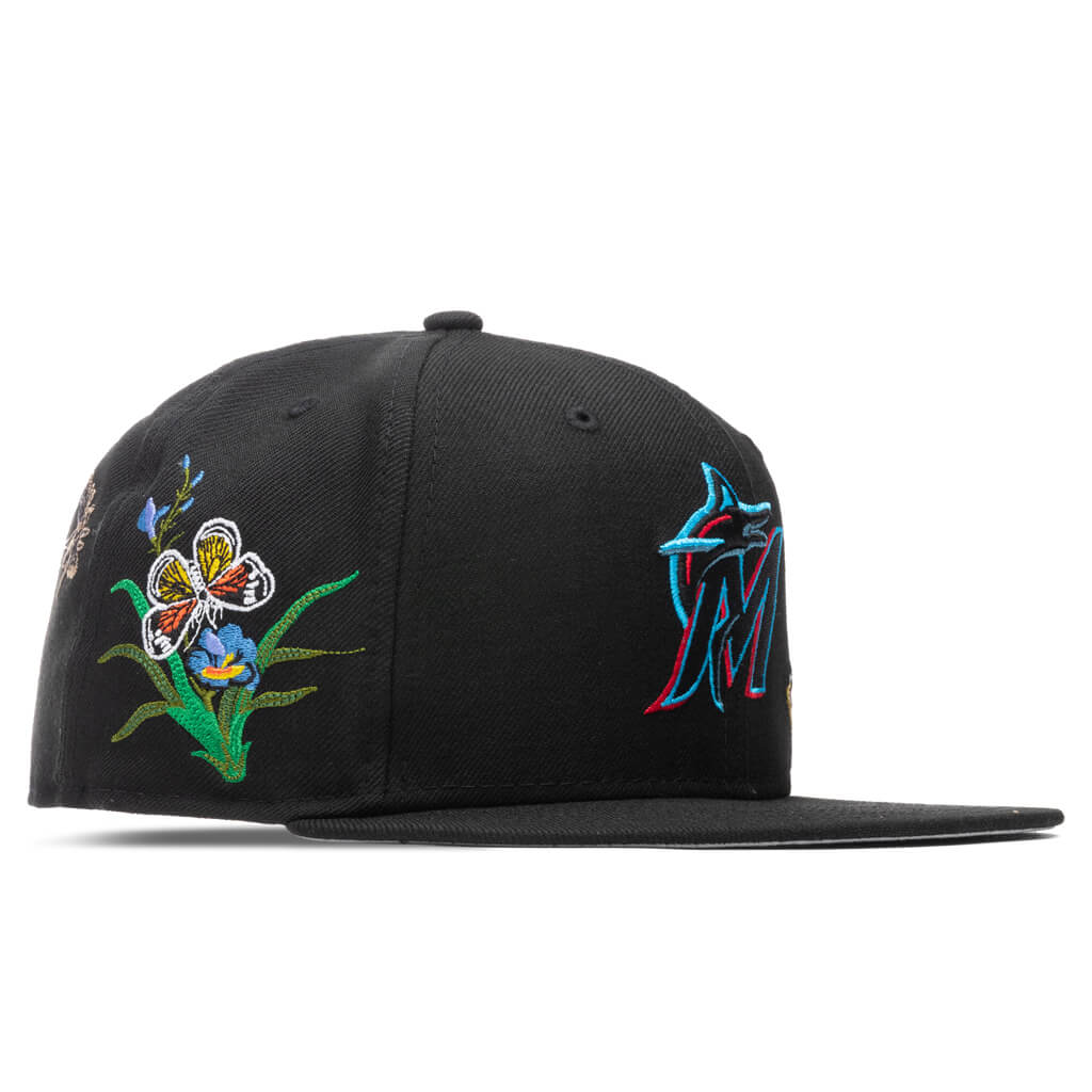 59Fifty Fitted MLB Chicago White Sox Bloom Black University Blue