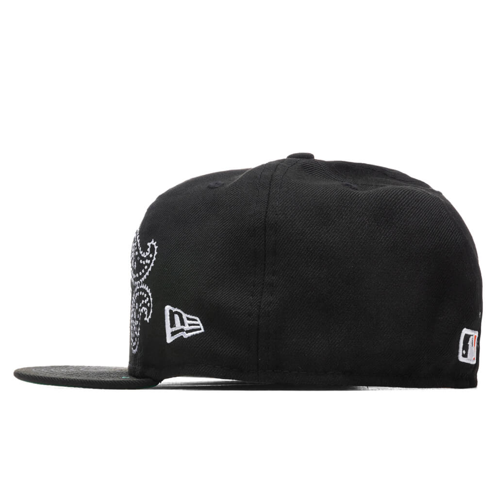 San Francisco Giants PAISLEY ELEMENTS Black Fitted Hat