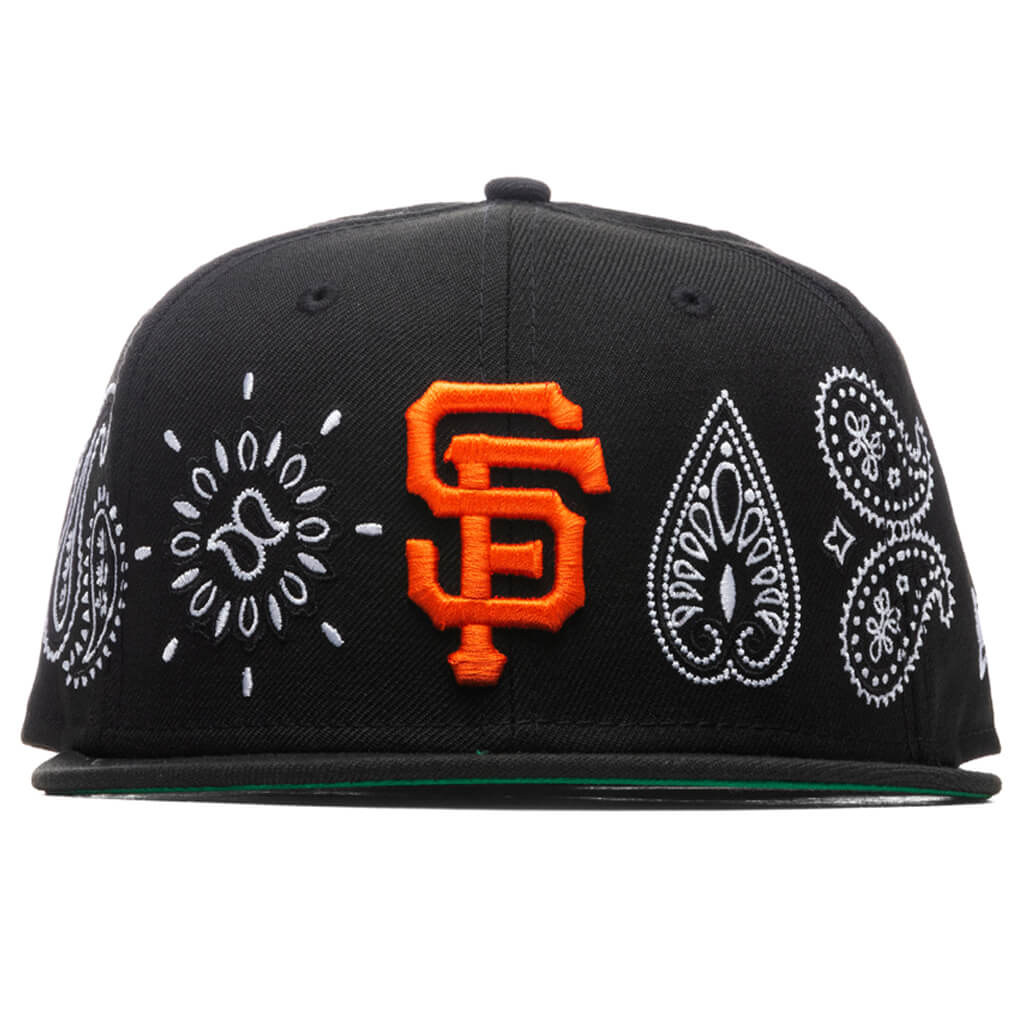 San Francisco Giants New Era Gore-Tex 59FIFTY Fitted Hat - Black