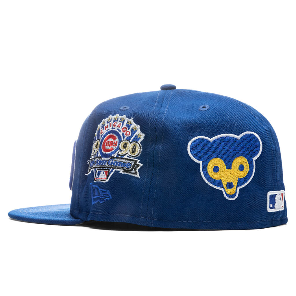 New Era 59FIFTY Chicago Cubs Patch Pride Fitted Hat 7 1/8