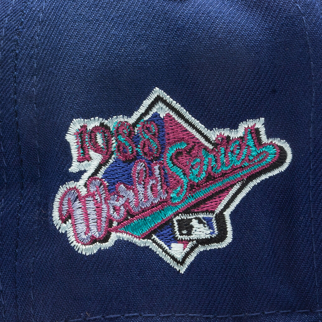 Los Angeles Dodgers 1988 WORLD SERIES SIDE-PATCH UP Black-White F