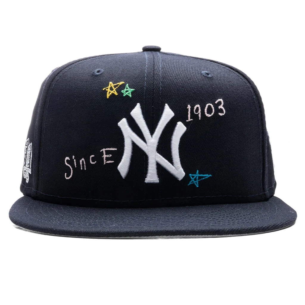 yankees scribble hat