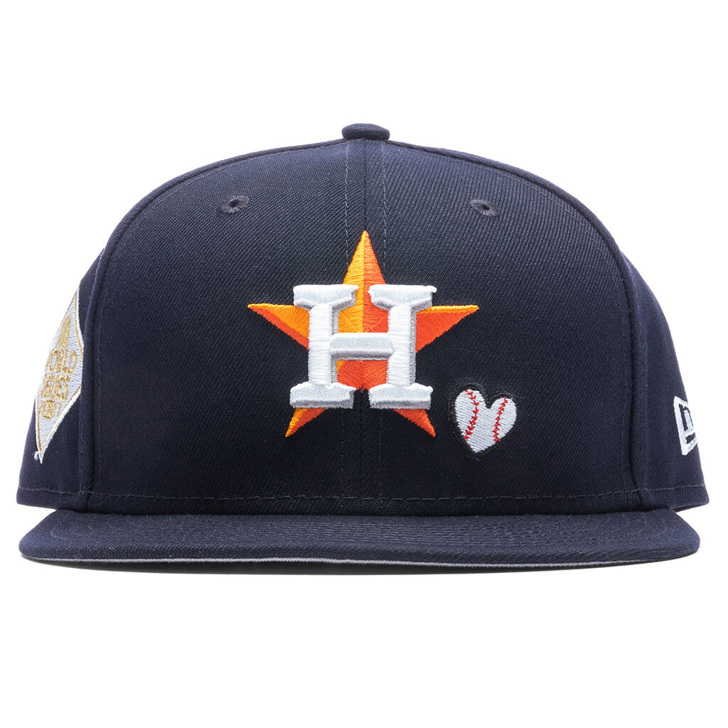 Houston Astros New Era 2017 MLB World Series 59FIFTY Fitted Hat - Pink