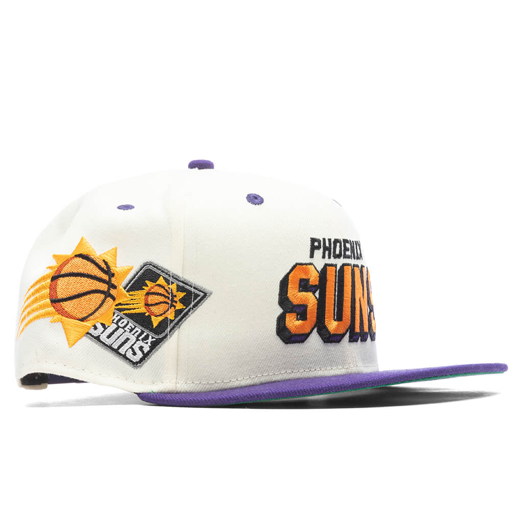 Men's New Era Phoenix Suns Black On Black 59FIFTY Fitted Hat