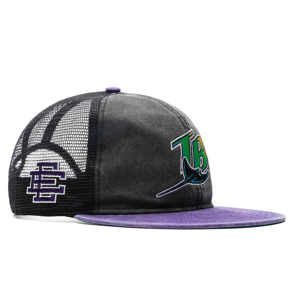 NEW ERA EXCLUSIVE 59FIFTY FOREST GREEN TAMPA BAY DEVIL RAYS W