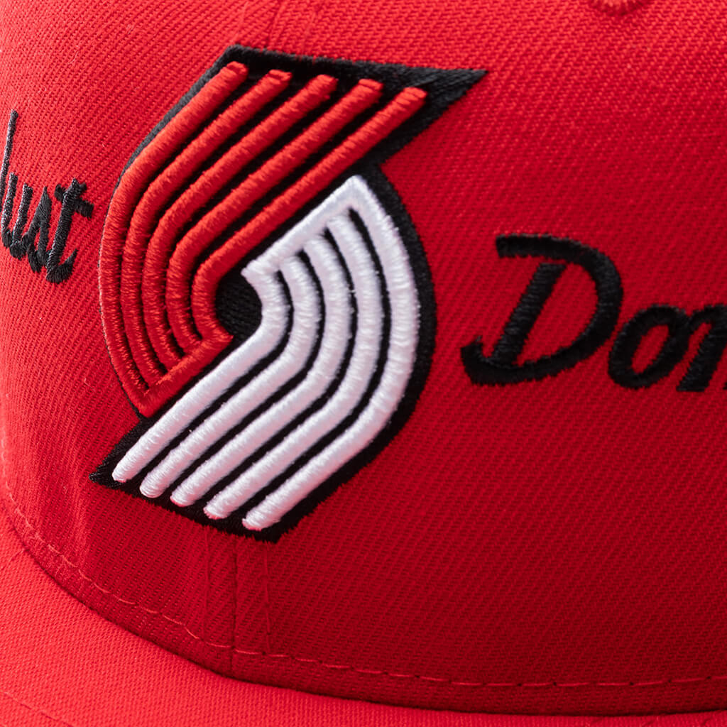 The New Era x Just Don Portland Trail Blazers hat collab is here