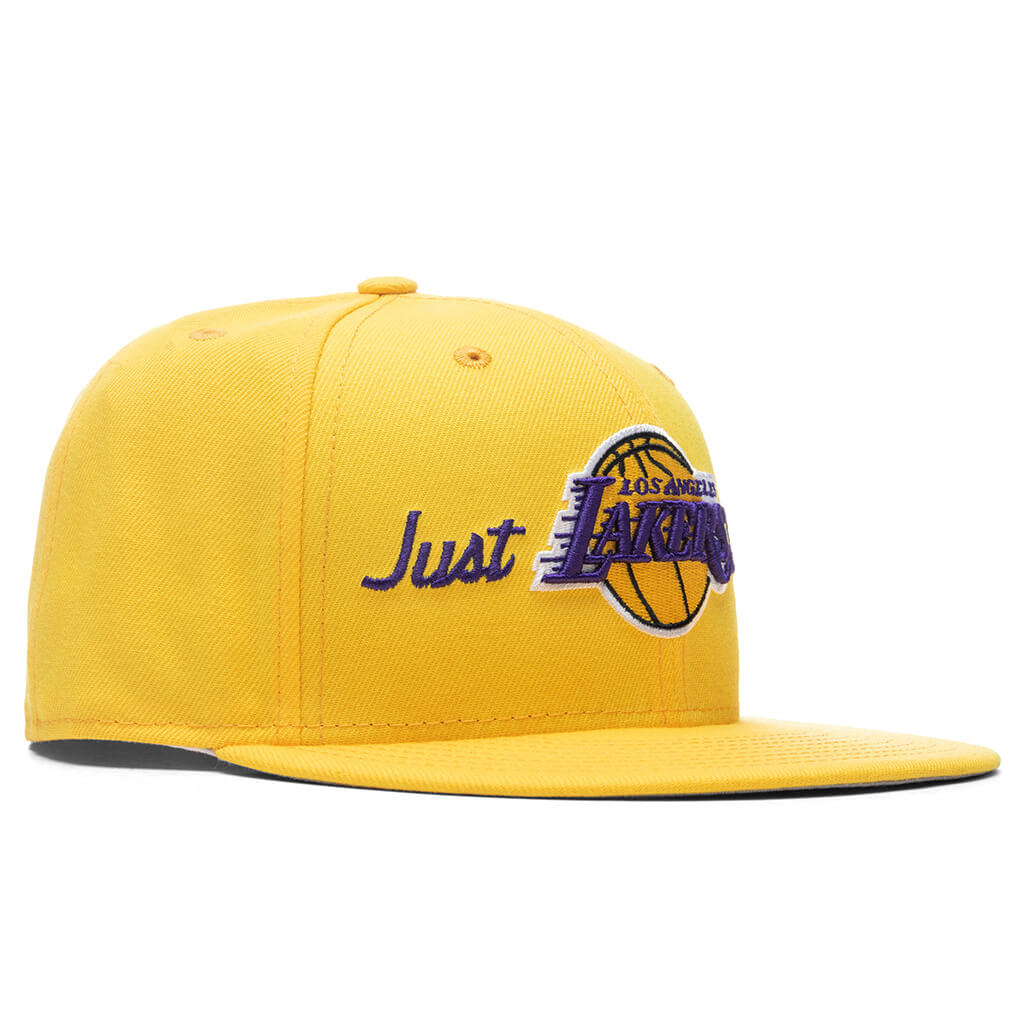 New Era Just Don x Los Angeles Lakers 59FIFTY Fitted Hat Black