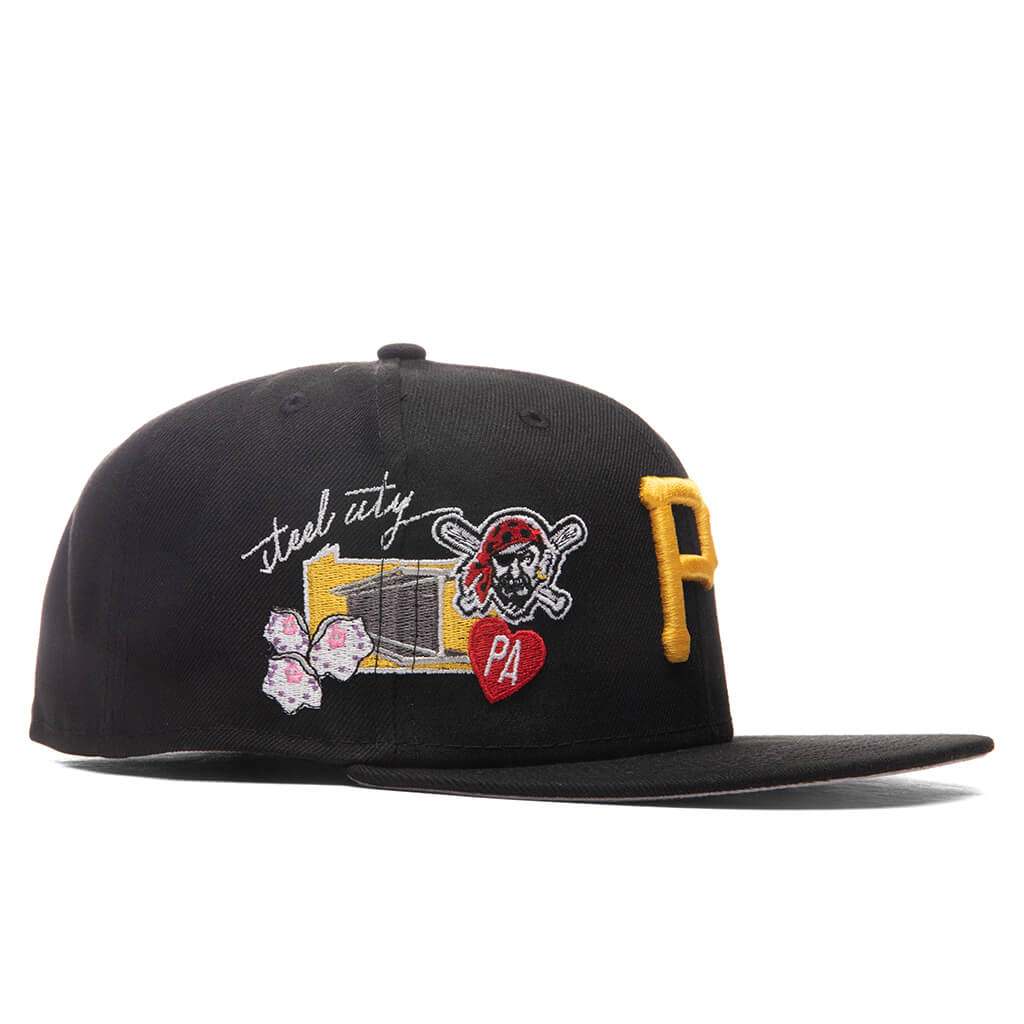 New Era Pittsburgh Pirates City Cluster 59FIFTY Fitted Cap