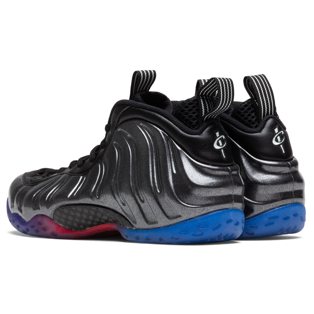 foamposite black team royal