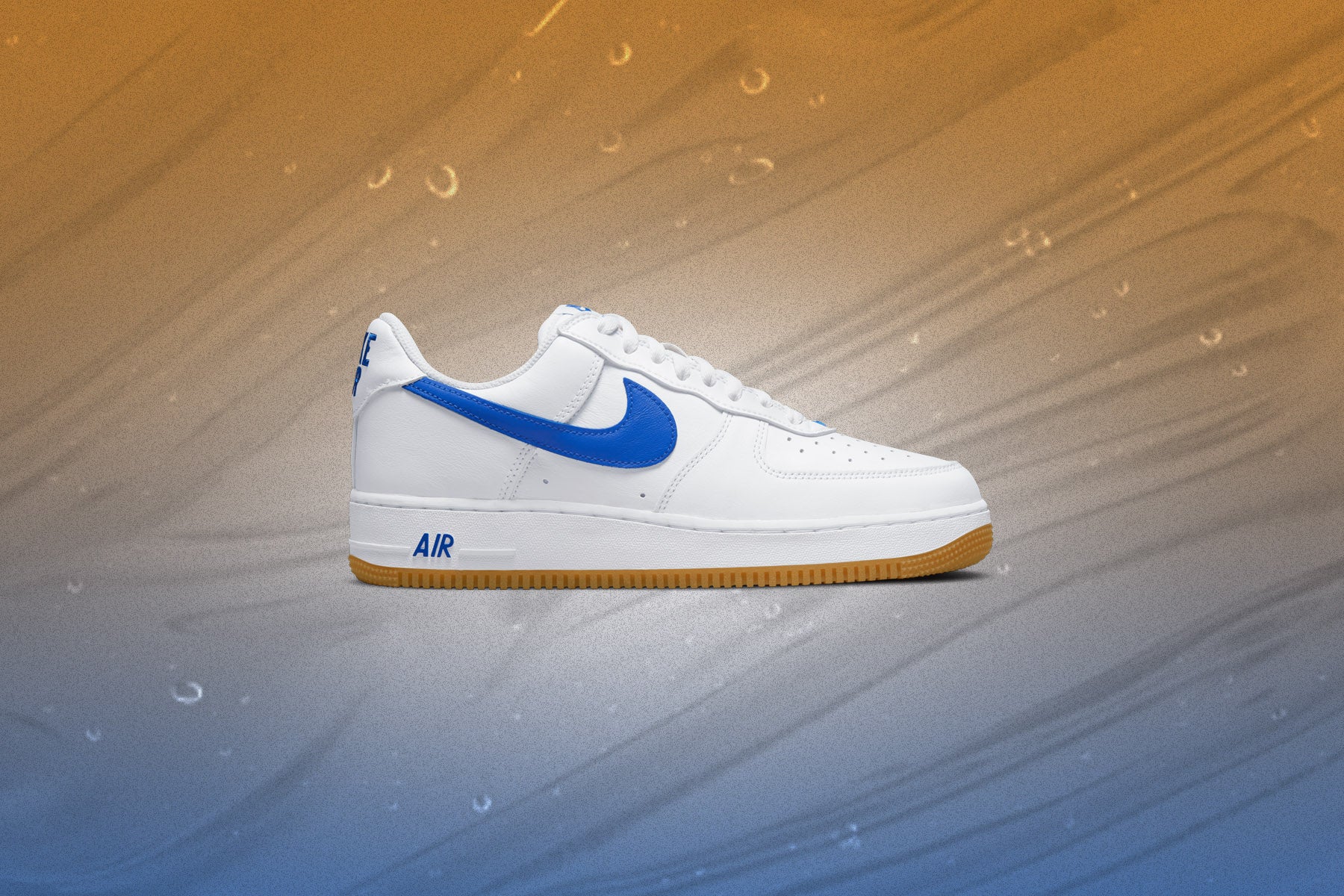 Air Force Low Retro 'Color of the Month' White/Royal Blue/Gum Yellow