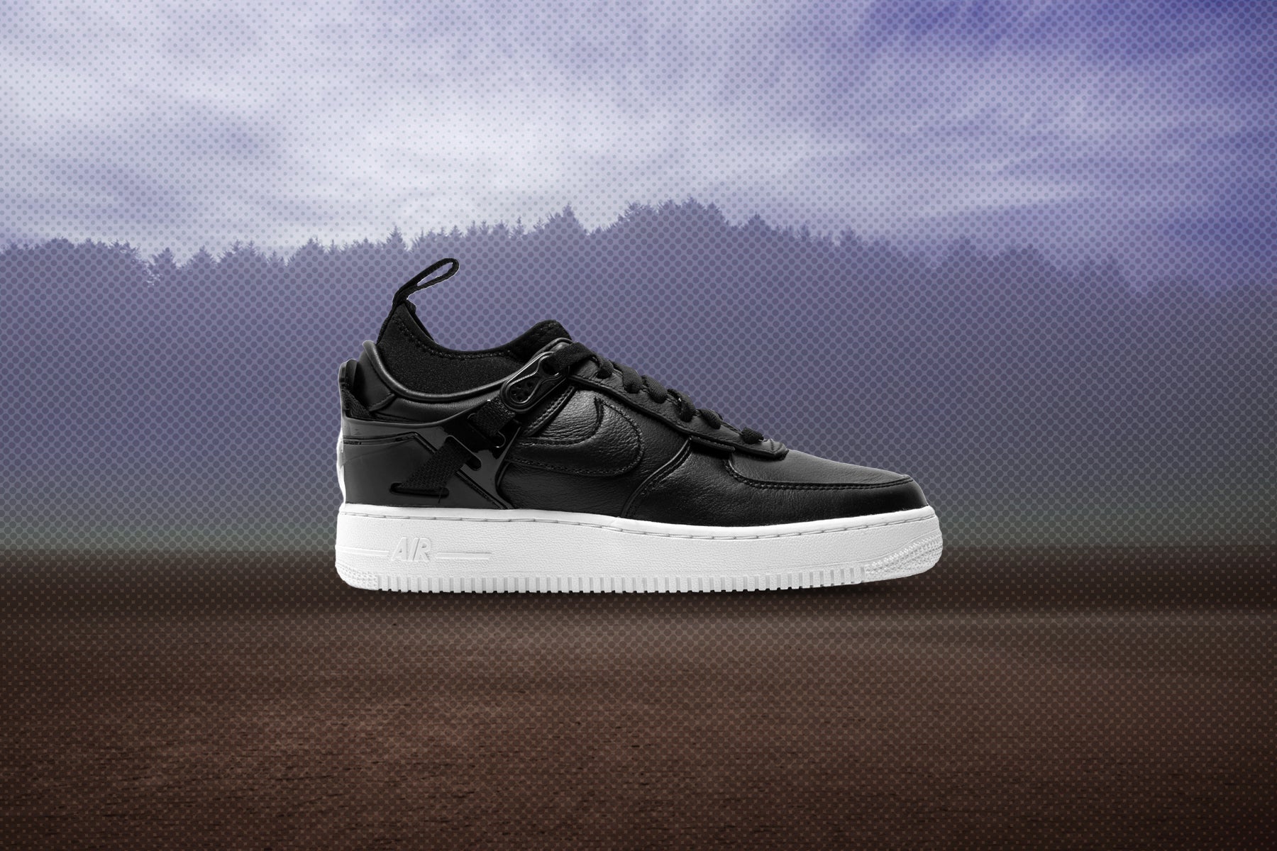 Air Force 1 Low SP x UNDERCOVER - Black/Black/White