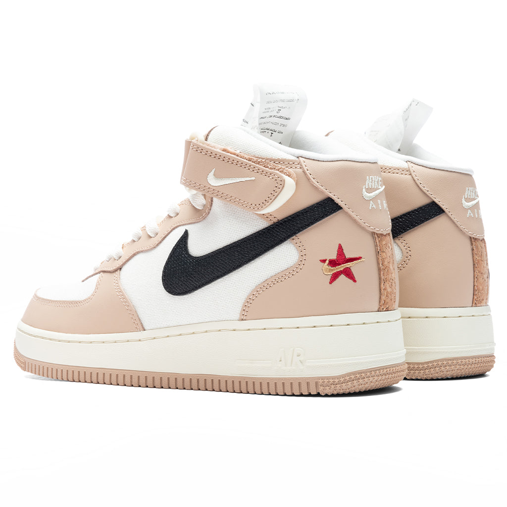 Air Force Mid '07 LX Shimmer/Black/Pale Ivory/Coconut Milk