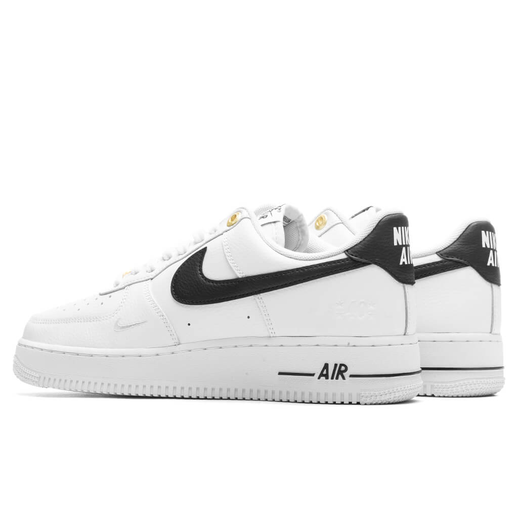 Nike Air Force 1 07 LV8 40th Anniversary - White Black 2022 (Size 11)  DQ7658-100