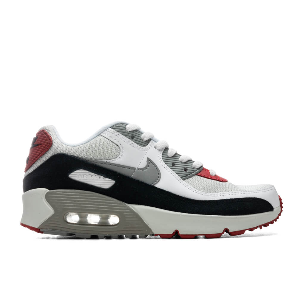 Air Max 90 LTR (GS) - Photon Dust/Particle Grey/Varsity Red