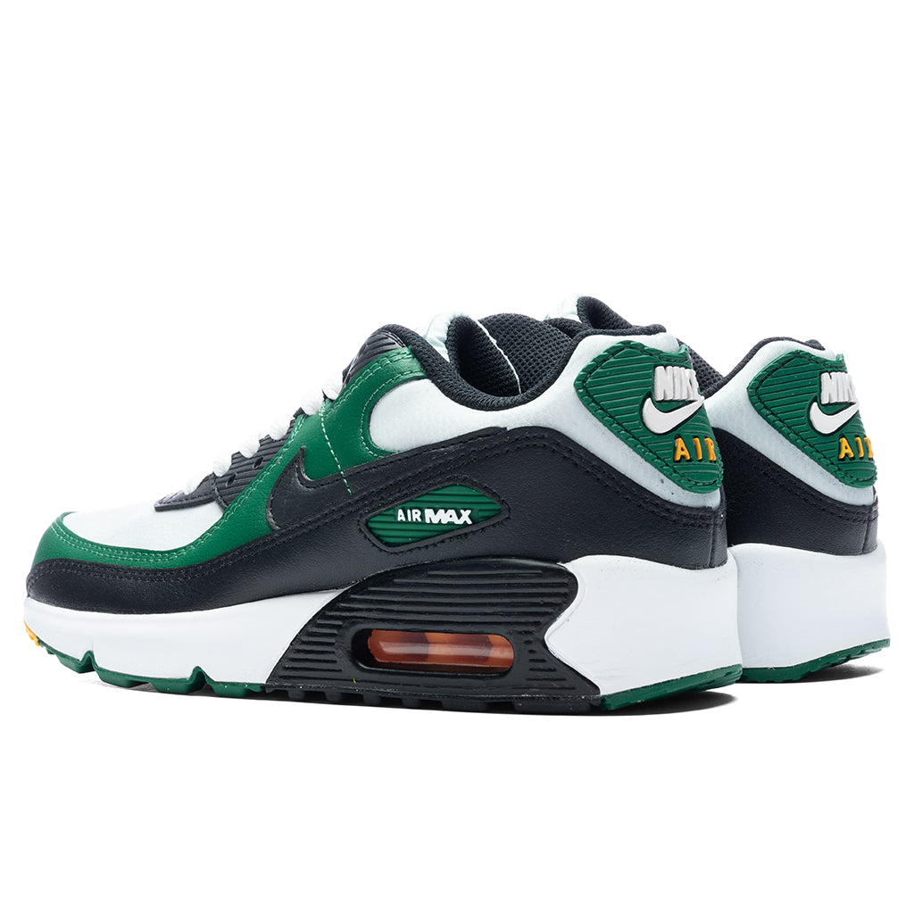 Air Max 90 LTR (GS) - Pure Platinum/Black/Gorge Green â Feature
