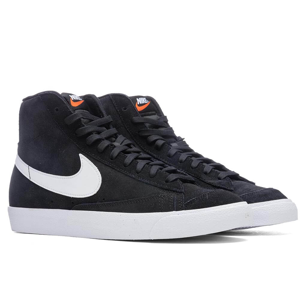 Blazer Mid '77 Suede - Black/White â Feature