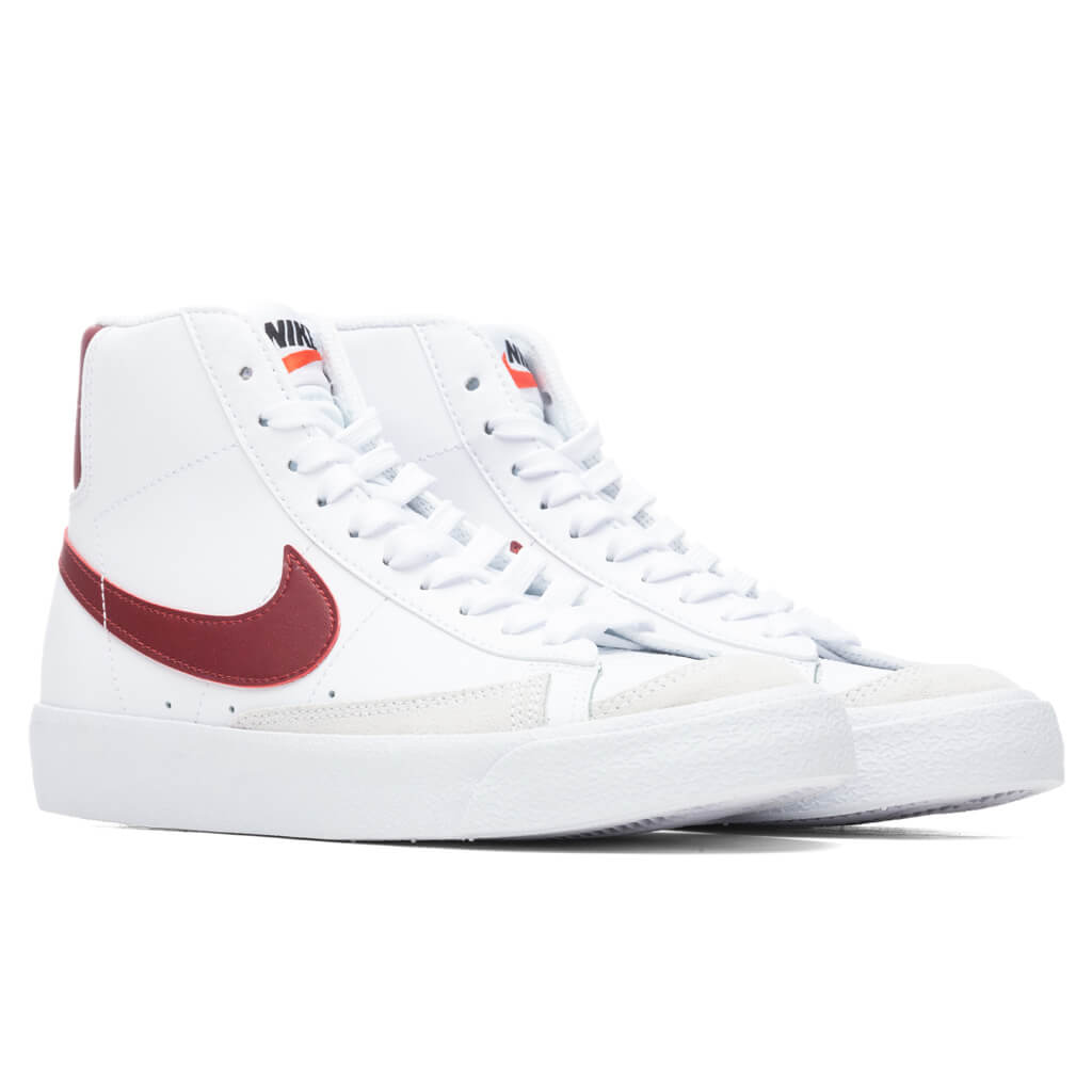 blazer white team red