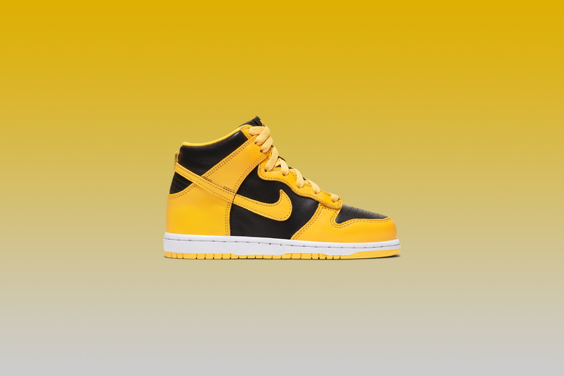 Dunk High SP (PS) - Black/Varsity Maize – Feature