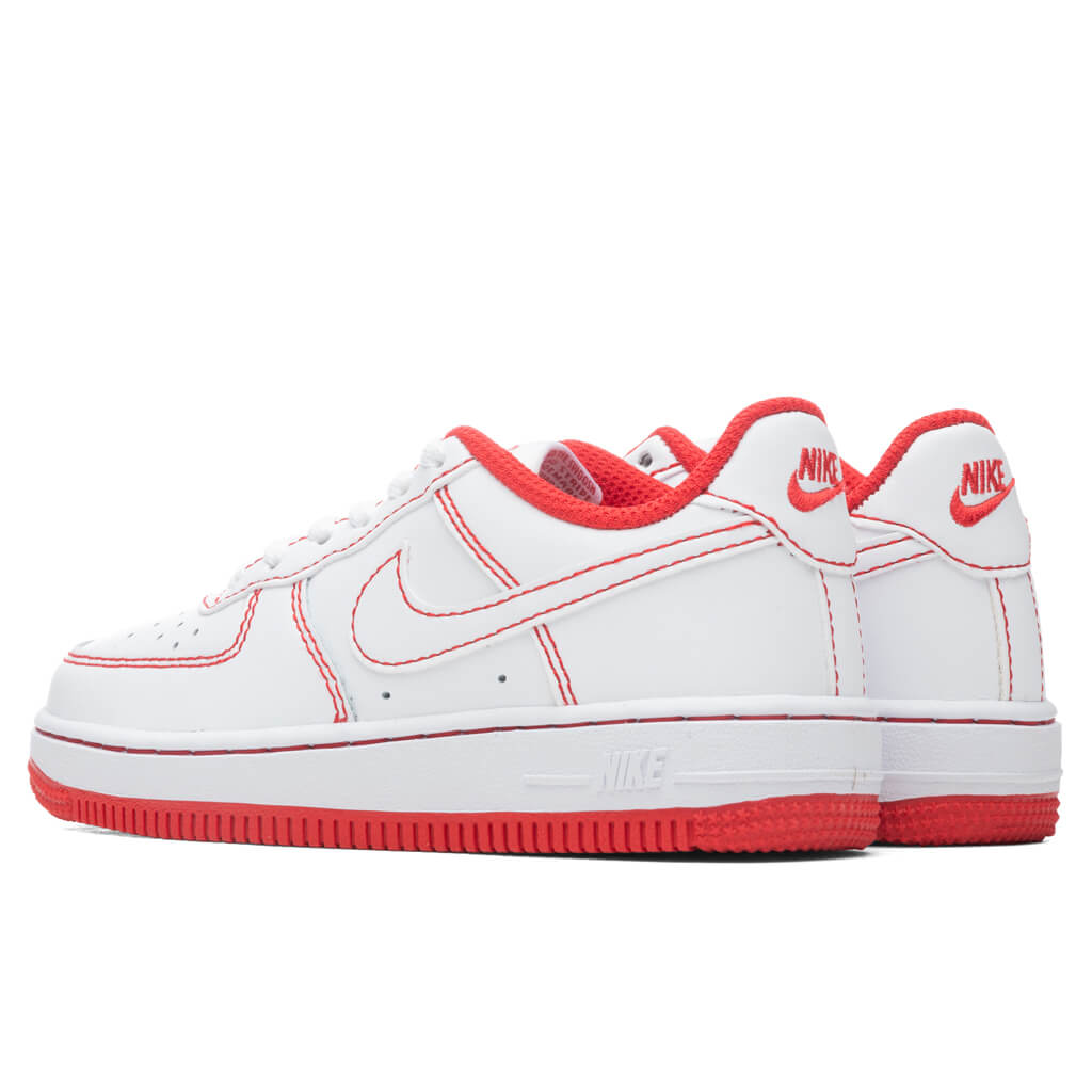 Nike Air Force 1 '07 'Contrast Stitch - White University Red