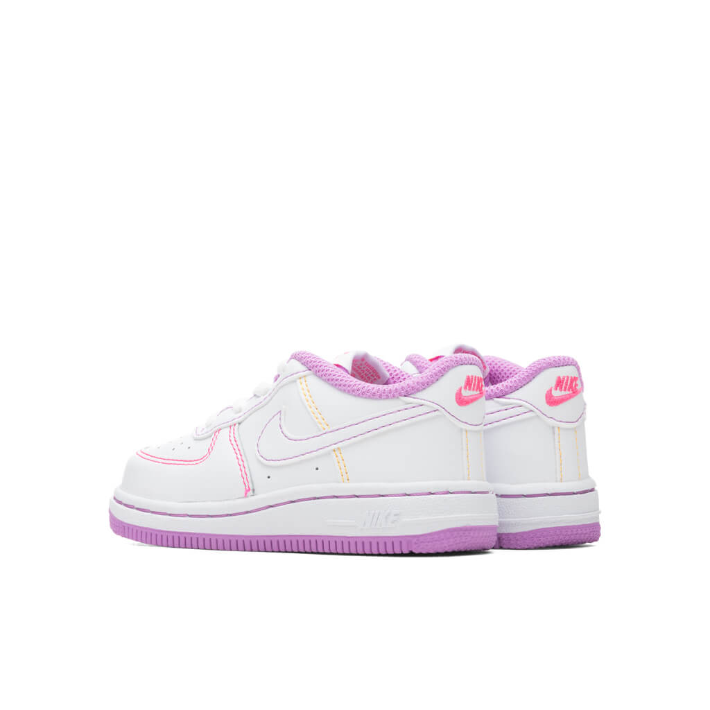 air force 1 gs white fuchsia glow