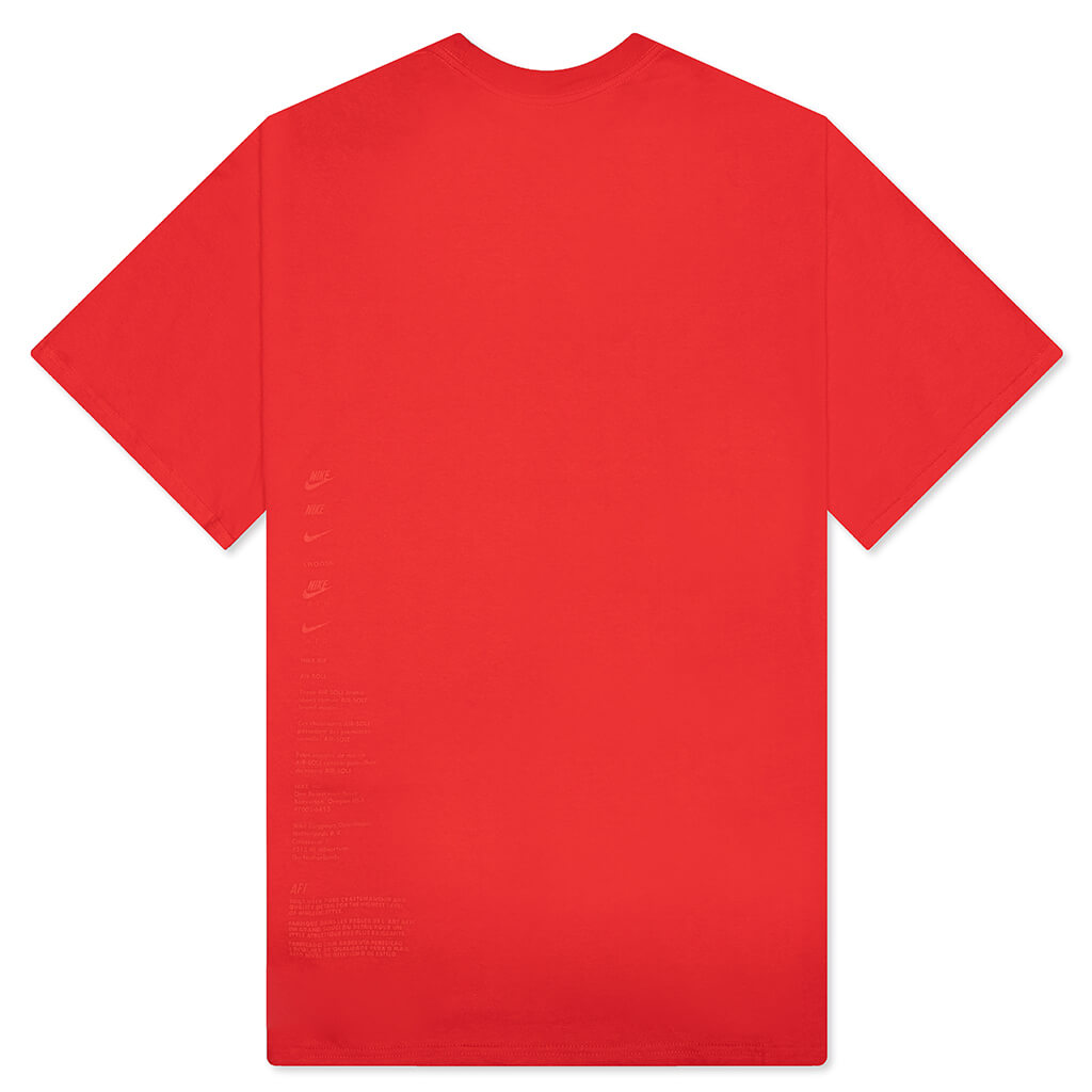 Sportswear AF1 40th Anniversary Tee - University Red â Feature