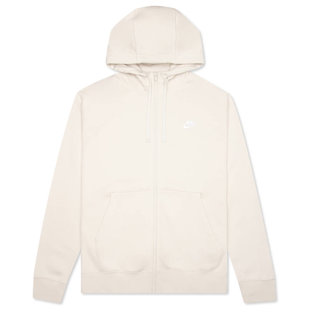 Nike club hoodie light bone Clearance