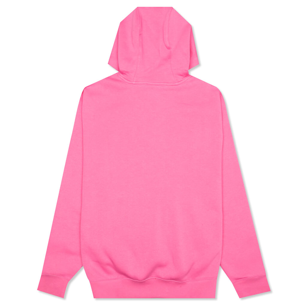 Sportswear Club Fleece Pullover Hoodie - Pinksicle/White â Feature