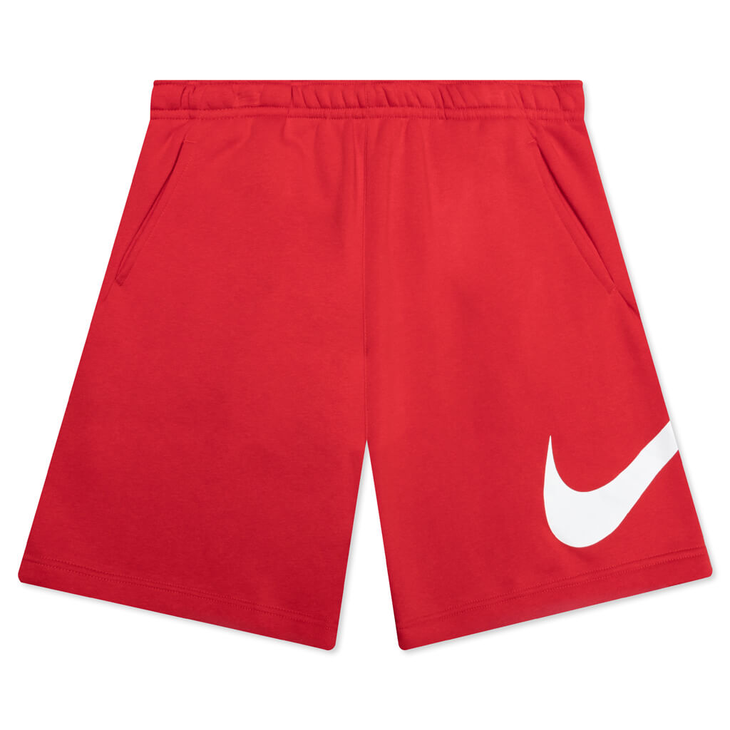 Sportswear Club Graphic Shorts University Red/White
