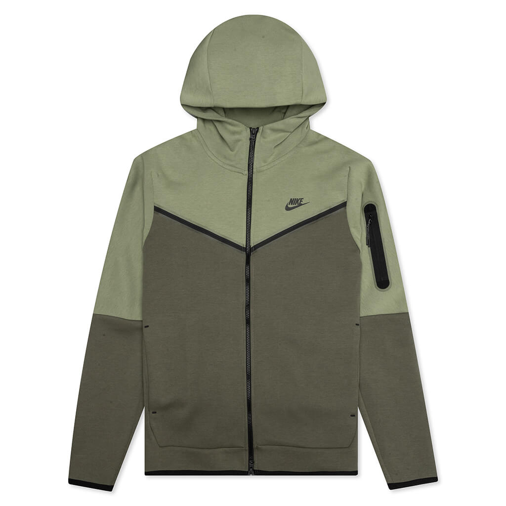 zonnebloem spiraal Ben depressief Sportswear Tech Fleece Full Zip Up Hoodie - Alligator/Medium Olive – Feature