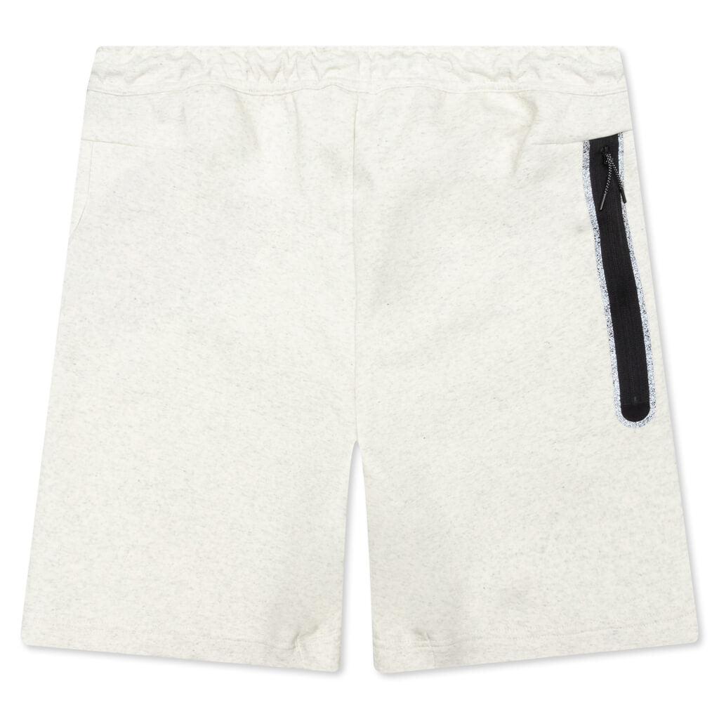 nike white sweat shorts